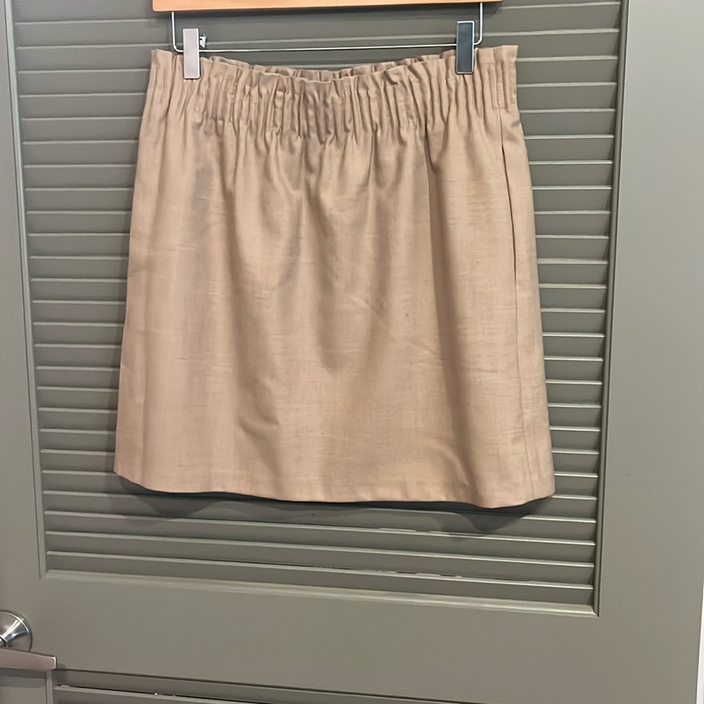JCrew Ruffled Waist Skirt